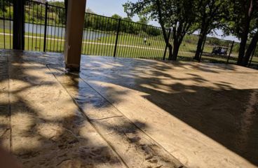 CLEANING AND RESEALING - FLORES DECORATIVE CONCRETE DALLAS FORT WORTH TEXAS